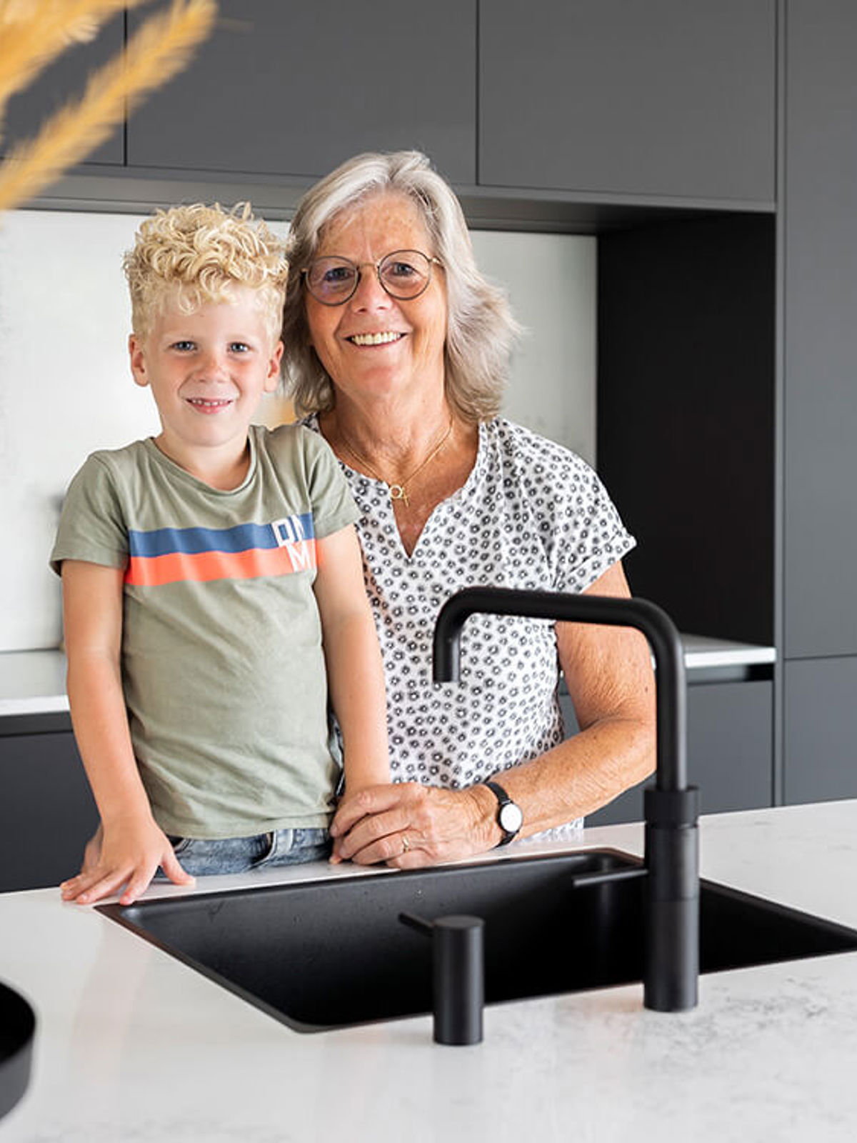 Een warm welkom, de start van onze droomkeuken Peter en Marie Koster uit Hoevelaken